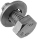 XLP00 Bolt 3-M8 w/ wash - NHP 400940R0006