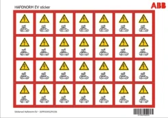 Stickervel Hafonorm EV sticker - 1SPF000912F0156