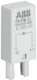 CR-P/M 42 C, diode and LED red, 110...23 - 1SVR405652R9000