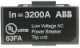 Rating Plug 3200 E4.2..E6.2 (Black) - 1SDA112854R1