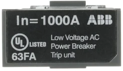 Rating Plug 1000 E1.2..E6.2 (Black) - 1SDA112847R1
