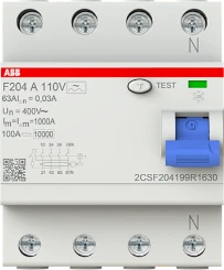 F204 A-63/0.03 110V - 2CSF204199R1630