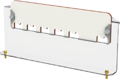 VMS 320mm XT3 Shield kit - Busbar side - 4TBV853575C0100