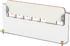 VMS 320mm XT4 Shield kit - Busbar side - 4TBV853576C0100