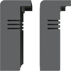LTC XT5 3p TERMINAL COVERS LOW 2pcs - 1SDA105018R1