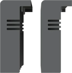 LTC XT5 4p TERMINAL COVERS LOW 2pcs - 1SDA105019R1