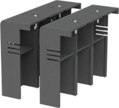 LTC XT5 3p TERMINAL COVERS LOW 2pcs - 1SDA105018R1