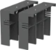 LTC XT5 3p TERMINAL COVERS LOW 2pcs - 1SDA105018R1