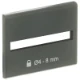 PLP Pos. padlock D=4/6/8mm E1.2-XT7/M - 1SDA073840R1