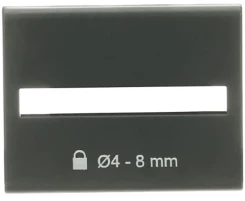 PLP Pos. padlock D=4/6/8mm E1.2-XT7/M - 1SDA073840R1
