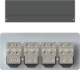 Kit FCCuAl 4x240 Inf E1.2-XT7/M F 4pINST - 1SDA074000R1