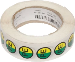 71103 Sticker ''PE'' rol van 1.000 st. - 1SPF006938F0002