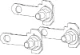 XR- 1 TERMINAL EXT. KIT FOR 3 PHASE CT'S - 1SEP408525R0001
