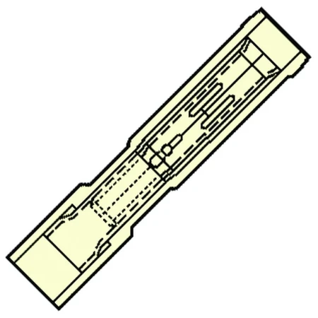 Vol. Geïsol. micro rondstekerhuls 2mm, 0,1-0,5 mm2, PVC