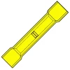 Geïsol. venster stootverbinder, SuperPidg, 4,0-6,0 mm2, Nylon