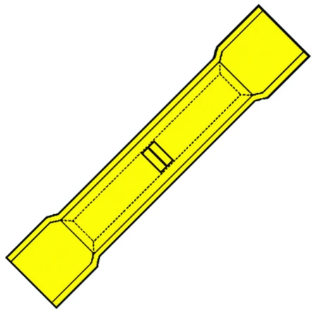 Geïsol. venster stootverbinder, SuperPidg, 4,0-6,0 mm2, Nylon