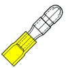Geïsol. rondsteker 5mm, 4,0-6,0 mm2, Easy, Nylon