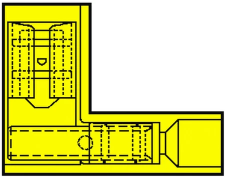 Vol. Geïsol. vlakstekerhuls haaks 6,3x0,8mm, 4,0-6,0 mm2, Nylon