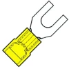 Geïsol. vorkkabelschoen M6, 4,0-6,0 mm2, Nylon