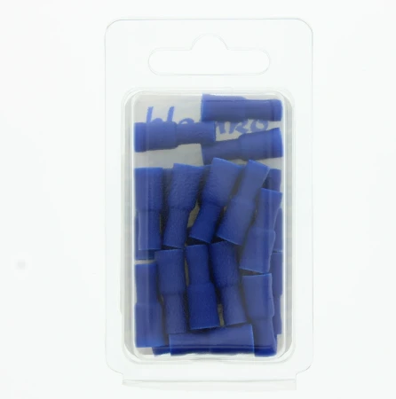 Geïsol. rondstekerhuls 5mm, 1,5-2,5mm2, Blister, PVC