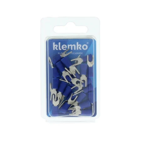 Geïsol. vorkkabelschoen M3,5, 1,5-2,5mm2, Blister, PVC