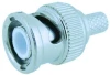 BNC 75 ohm Kabeldeel Male Recht krimp kabel 6 mm - 100 stuks