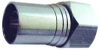 F female krimpconnector Coax 12 vaste bus, blister