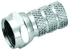 F Male schroefconnector Coax 12, blister