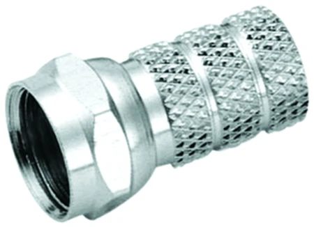 F Male schroefconnector Coax 12, blister