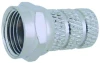 F Male schroefconnector RG59