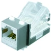 Mod chassis Female snapin RJ45 cat6A vol afgeschermd zelfsn.