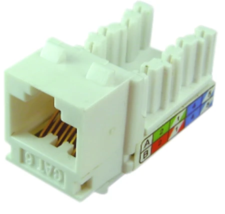 Modulair chassis Female snapin RJ45 cat6