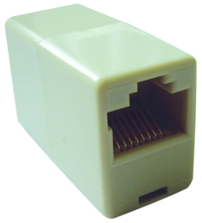 Modulair koppeldeel Female-Female RJ45 1-8 Recht