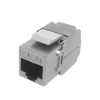 RJ45 keystone, CAT6A, volledig afgeschermd, heavy duty