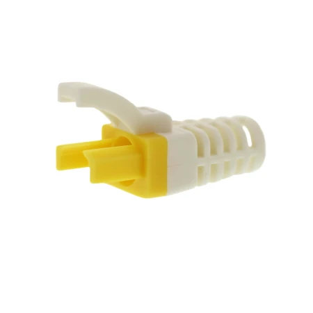 RJ45 tule 5.5mm, Geel, compacte uitvoering