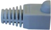 RJ45 tule 5.5mm, Grijs, standaard uitvoering