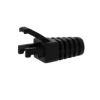 RJ45 tule 6.5mm, Zwart, compacte uitvoering