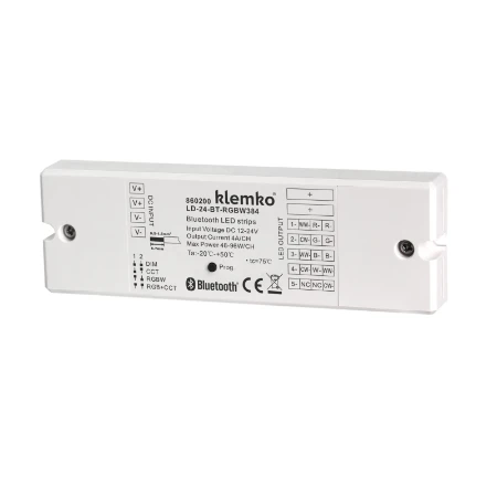 Leddimmer constante spanning 24V, 384W, Bluetooth, Mono/RGB/RGBW/TW