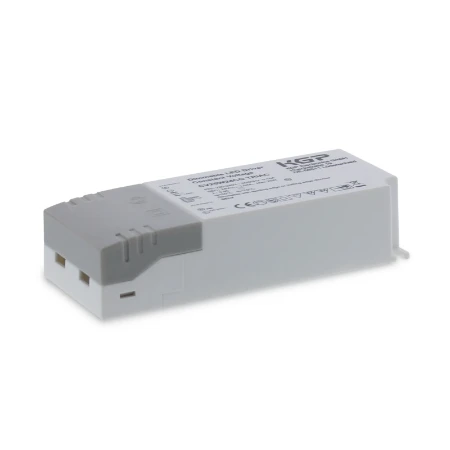 Leddriver constante spanning 24V, 25W, dimbaar fase afsnijding