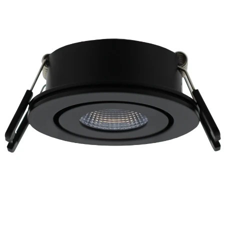 Lumiko Venice COB LED spot, Zwart, 3,1W, 350mA, 3000K, IP44