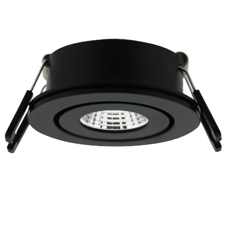 Lumiko Venice COB LED spot, Zwart, 3,1W, 350mA, 2700K, IP44