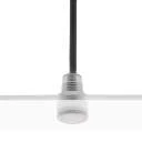 Witte mini LED IP67, 11mm, 0,5W, 3000K, diffuus