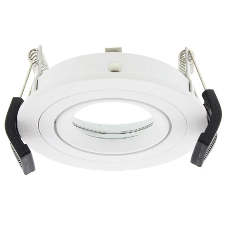 Rond Lumiko modulair inbouw armatuur, 90mm, wit, kantelbaar