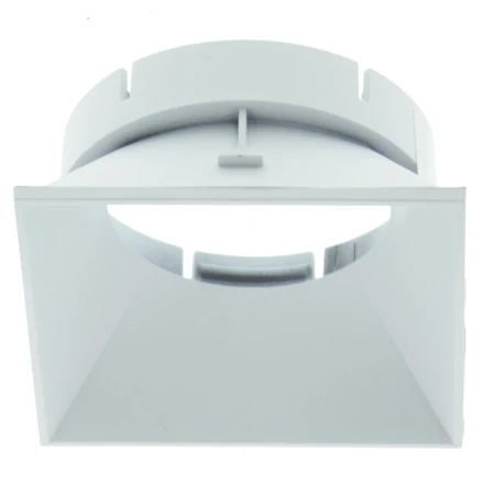 Vierkante inzet reflector 60x60mm, wit