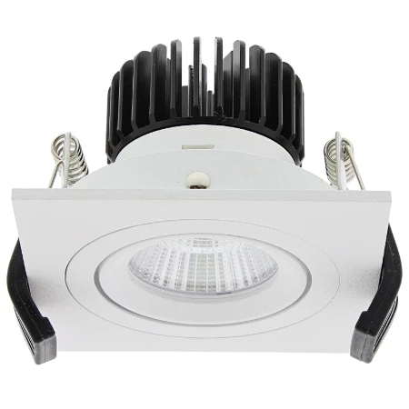 Bolero LED spot, 7W, 700mA, 650 lumen, 2700K, vierkant 90mm, driver