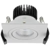 Bolero LED spot, 7W, 700mA, 650 lumen, 3000K, vierkant 90mm, driver