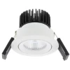 Bolero LED spot, 7W, 700mA, 650 lumen, 2700K, rond 78mm, driver