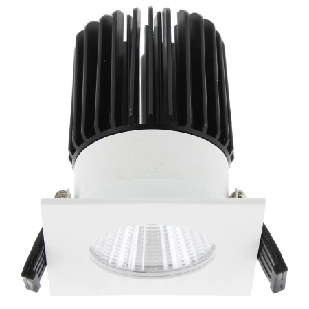 Boreano LED spot, 13W, 350mA, 1150 lumen, 2700K, vierkant 65mm