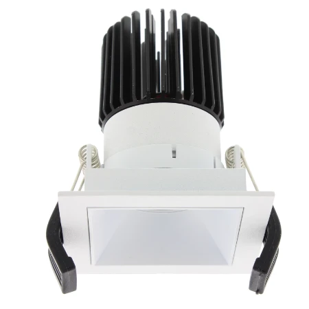 Boreano LED spot, 13W, 350mA, 1150 lumen, 2700K, vierkant 82mm