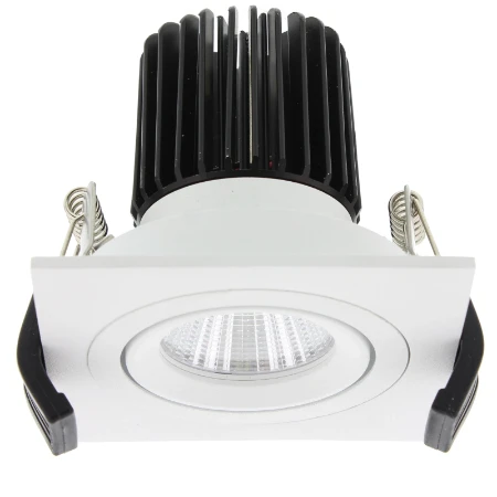 Boreano LED spot, 13W, 350mA, 1150 lumen, 3000K, vierkant 90mm